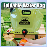 Camping Water Bag Portable Folding Bucket Food Grade Drinking Water Storage Bag Camping Hiking Water