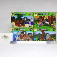 Lego Minecraft My World 4In1 Summer Holiday Fishing Village Prck 63059