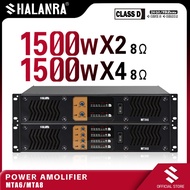 SHALANRA MTA6/8 Audio Power Amplifier 1200/1500W 8 Ohm High Power 2/4 Channel Amplifier Digital Prof