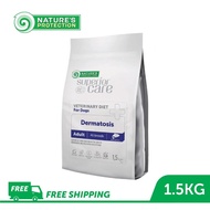 Dermatosis • Diet Veterinar Ikan Salmon (1.5KG) AB | Dry Dog Food Veterinary Diet Superior Care Natu