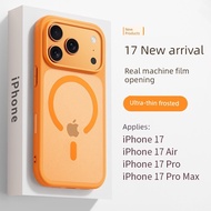 casing iphone 17 pro 17 pro max casing iphone Sesuai untuk Apple 17 casing telefon bimbit magsafe pe