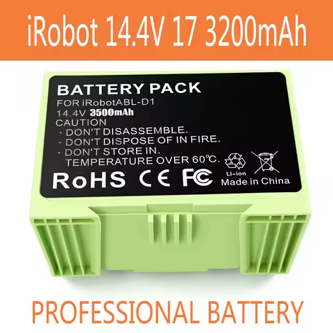 iRobot Roomba i7 lithium battery 14.4V 3200mAh for iRobot Roomba vacuum cleaner E series/ i series C