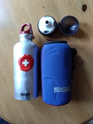 SIGG 超輕量鋁金屬 水壺 400ML 全套 冇用過