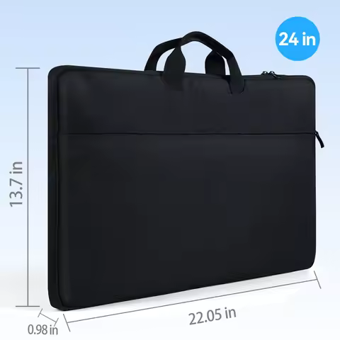 UPERFECT 24.5" Laptop Sleeve Protective Carrying Case for 24-24.5" Portable Monitor Notebook Tablet 