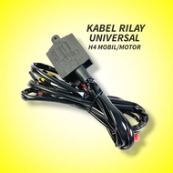 Universal H4 H1 H11 H7 Relay Cable Set 2 Branches Special Price