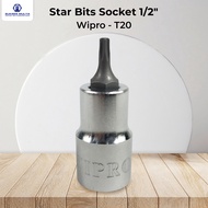 Star Bit Socket 1/2" T20 x 55 / Wipro L Socket Wrench