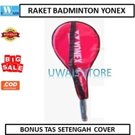 COD - Raket yonex Badminbton Bulutangkis YONEX BONUS TAS Setengah cover / Raket Lining Murah Berkual