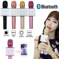Q7 Karaoke Bluetooth Wireless Portable KTV Microphone Mic Speaker Handheld Speaker KTV Player karaok