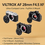 VILTROX AF 28mm F4.5 Ultra Slim Pancake Lens for E, Z, and XF Mount Cameras