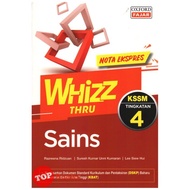 [TOPBOOKS Oxford Fajar] Whizz Thru Sains Tingkatan 4 KSSM