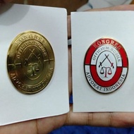 KAI PIN, Indonesian advocate partner pin, Kai brooch, Indonesian advocate partner brooch, Kai badge,
