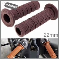 Handgrip RETRO Classic Dark Brown Hole END For Mirror END BAR ME11