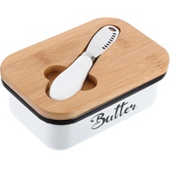 Butter Dish Stainless Steel with Lid Kitchen Essentials Butter Container Food Storage Container