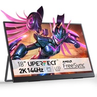 UPERFECT 2.5K 144Hz Portable Monitor 18" 2560x1600 QHD 100%DCI-P3 Laptop Display IPS Gaming Screen F