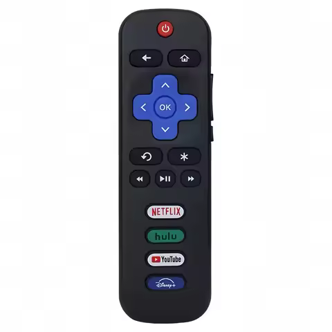 RC280A Replacement Remote Control Only for Roku TV for TCL Roku/Hisense Roku/Onn Roku/Philips Roku T