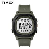 Timex Ironman Green Resin Digital Digital Watch For Men TW5M19400