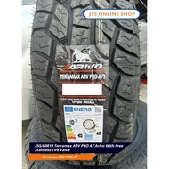 255/60R18 Terramax ARV PRO AT Arivo With Free Stainless Tire Valve