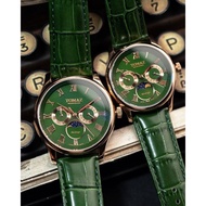 Tomaz Ladies Watch TQ003L-D8 (Rosegold/Green)