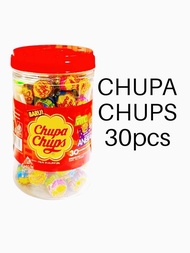 Chupa Chups Lollipop (30pcs X 9g) Chupa Chups Jar Aneka Rasa