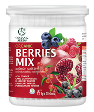 Berries mix 5 กรัม 10 ซอง / ผงเบอร์รี่รวม 5 ชนิด (Superfood)