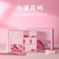 Xiaoman Huayu Scented Candle Scented Diffuser Set Box Girl Wedding Souvenir Goddess Festival Scented