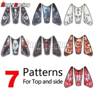 NEW Motorcycle Fuel Tank Decal 3D Sticker For Harley Sportster XL 883 1200 Cafe Racer Street Tracker