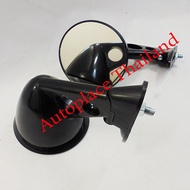UNIVERSAL FIT Racing Mirrors NEW JDM Style Black Fender Mount Side Mirrors PAIR
