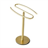 Gold Hand Towel Holder Stand Free-Standing Towel Rack Stainless Steel Towel Bar Rack Stand Tower Bar