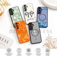 FROSTED LOGO MAGSAFE CASE FOR OPPO A6C A36 A6T A6T PRO A77S A76 A74 A96 A95 RENO 15 15F RENO 14 14F 