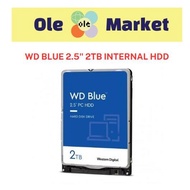 WD BLUE 2.5" 2TB INTERNAL HDD
