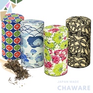 Yamako Tea Canister "Potto-kan" - L Size, 7.5x7.5x14.2cm Made in Japan