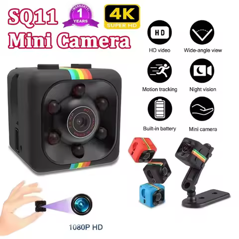 SQ11 Mini Camera 1080P Mini Night Vision Sports Camera Record Monitor Camcorders Video Protection Re