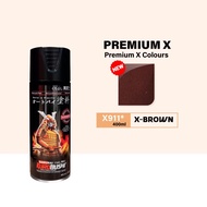 Samurai X911 X-Brown Premium X Colour -  Aerosol Coating Spray Paint for Automotive Car Motorcycle