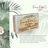 Foaming Fables Co Natural %100 Hand - Made Goat Milk Soap Anti Acne 100gr Skin/Care Sabun