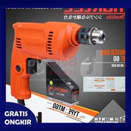 Bisa COD/Bayar di Tempat - Maktec Mesin Bor Tangan Listrik Mt 60 350 Watt 10 Mm Driver Dril Mt60 Gra