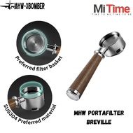 MHW-3BOMBER Coffee Bottomless Portafilter for 54mm Espresso Machine Breville