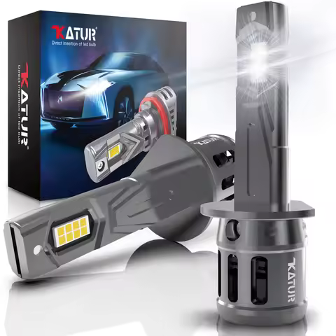 2Pcs Canbus H1 LED Headlight Bulb Lamp for Audi A3 A4 A5 A6 B7 Ford Fiesta Focus BMW E90 E34 E36 Kia