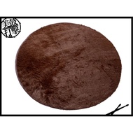 Deep Coffee Round Electronic Drum Special Carpet [Drum Percussion]