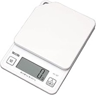 Tanita KD-187 WH Cooking Scale, 0.3 oz (1 g) Units of Up to 2.2 lbs (1 kg), Includes Hook Holes for 