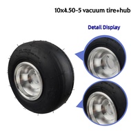 Go Kart 5 Inch Wheels Beach Car Accessories Drift Wheel 10X4.50-5 Kart Tire Highway Hub Front Wheels