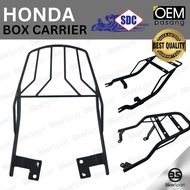 SDC HONDA EGOLC GBOJ C70 GBO ICON VARIO Firm Box Carrier Rack High Quality BESI AA+ Tahan Lasak Moto