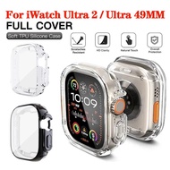 【READY STOCK】Watch Cover For iWatch Ultra 2 49mm Full Soft Clear TPU Screen Protector Case for iwatch Ultra