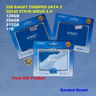 SSD EAGET S500PRO 128GB SATA 3 SOLID STATE DRIVE 2.5" SSD 128EAGET S500PRO SSD EAGET S500PRO 256GBSA