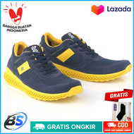 PROMO SEPATU RUNNING PRIA SEPATU PRIA CASUAL TERBARU SEPATU PRIA SNEAKERS KUZATURA KZS980 NAVY ORIGI