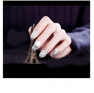 Kuku Palsu Premium / Wedding / Fake Nail / Nail Art 3D