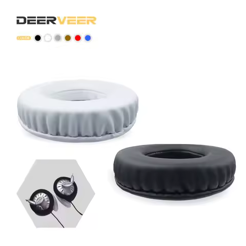 DEERVEER Replacement Earpad For KOSS KSC7 KSC12 KSC35 KSC75 Headphones Thicken Memory Foam Ear Cushi