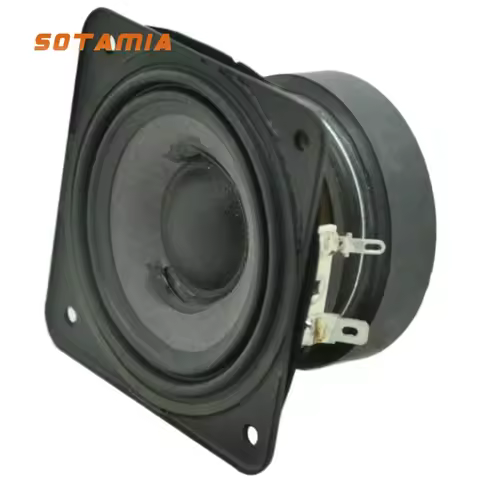 SOTAMIA 1Pcs 3 Inch Full Range Speaker 8 Ohm 30W DIY Audio Bluetooth Speaker Foam Folding Ring Edge 