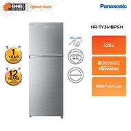 Panasonic NR-TV341BPSM 325L Inverter Energy Saving 2-Door Top Freezer Refrigerator Fridge - NRTV341BPSM