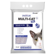 Claire Premium MultiCat 9L Multi Cat litter Pasir Kucing Multicat 9L