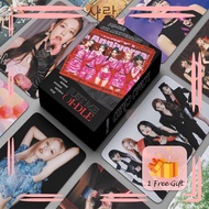 55pcs (G)I-dle《4TH ANNIVERSARY : JUST ME》LOMO Card Set Collection Kpop Soojin So-yeon Minnie Yuqi Ch